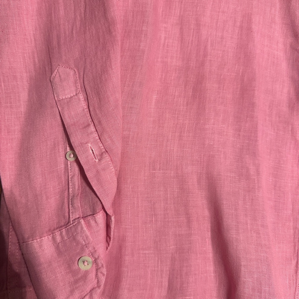 New Haris Cotton -  pink Women's Button-Up Top - Picture 10 of 16